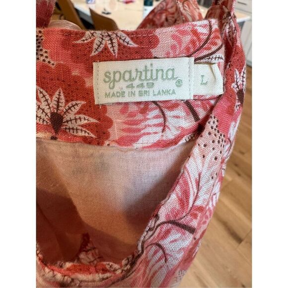 Spartina 449 Baylor Pink House Boho Floral Maxi Dress - Picture 8 of 9